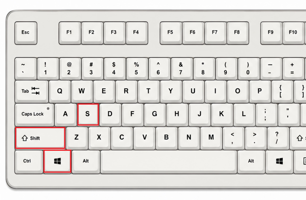 Windows Shift S keyboard shortcut